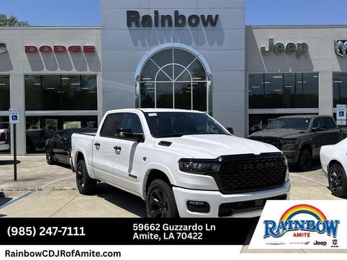 Bright White Clearcoat 2026 RAM 1500 Big Horn