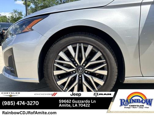 Brilliant Silver Metallic 2024 Nissan Altima 2.5 SV