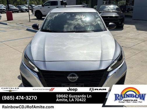 Brilliant Silver Metallic 2024 Nissan Altima 2.5 SV