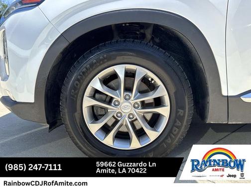Quartz White 2020 Hyundai SANTA FE 2.4 SEL