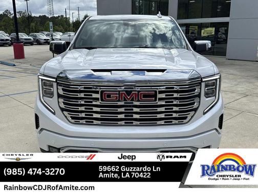 White Frost Tri-Coat 2024 GMC Sierra 1500 Denali