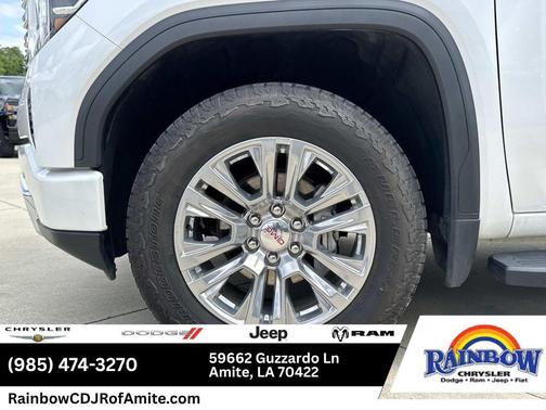 White Frost Tri-Coat 2024 GMC Sierra 1500 Denali