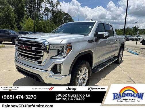 Quicksilver Metallic 2021 GMC Sierra 1500 SLT