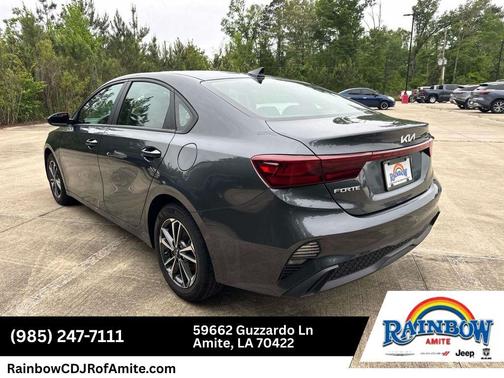 Gravity Gray 2024 Kia Forte LXS