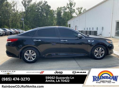 Ebony Black 2016 Kia Optima LX