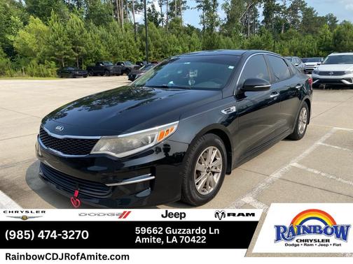 Ebony Black 2016 Kia Optima LX