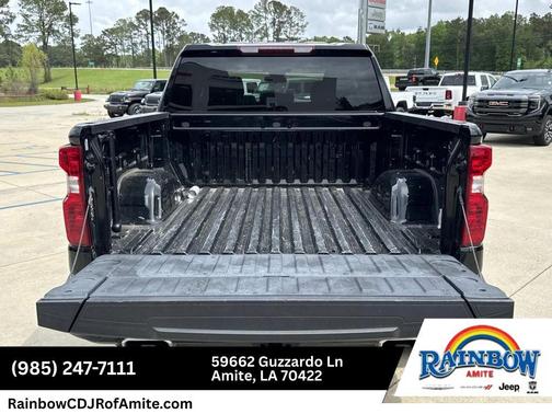 Black 2023 Chevrolet Silverado 1500 Custom Trail Boss