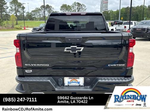 Black 2023 Chevrolet Silverado 1500 Custom Trail Boss