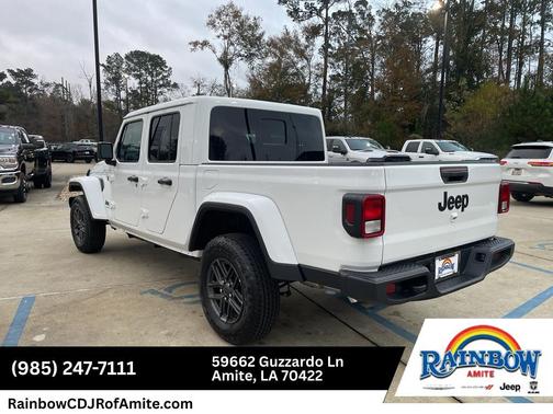 Bright White Clearcoat 2026 Jeep Gladiator Sport