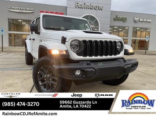 Bright White Clearcoat 2026 Jeep Gladiator Sport