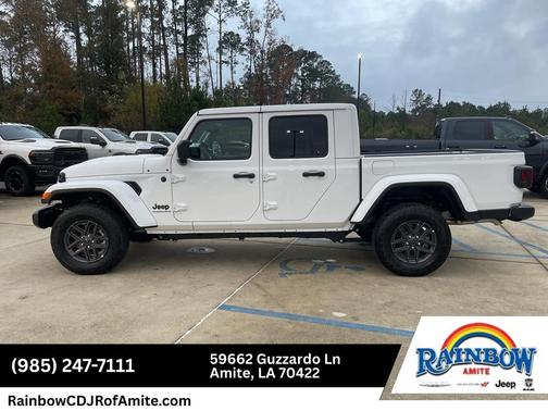 Bright White Clearcoat 2026 Jeep Gladiator Sport