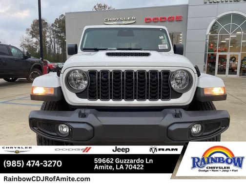Bright White Clearcoat 2026 Jeep Gladiator Sport
