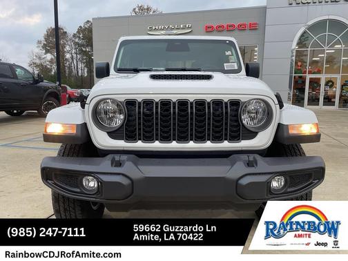 Bright White Clearcoat 2026 Jeep Gladiator Sport