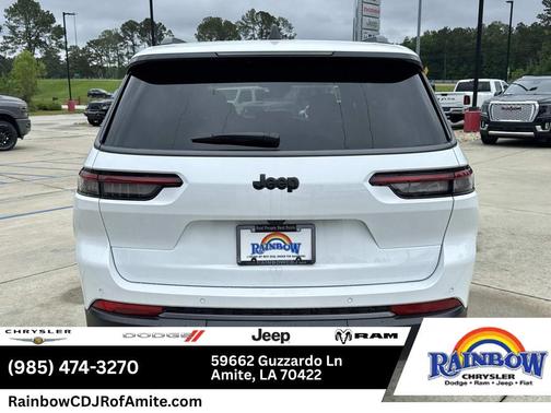 Bright White Clearcoat 2026 Jeep Grand Cherokee L Laredo