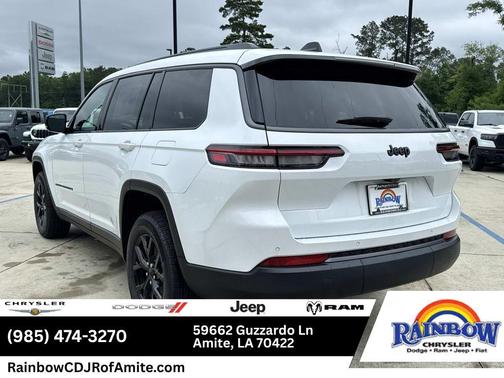Bright White Clearcoat 2026 Jeep Grand Cherokee L Laredo