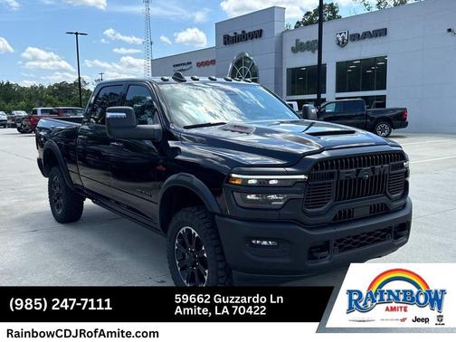Diamond Black 2025 RAM 2500 Rebel/Power Wagon