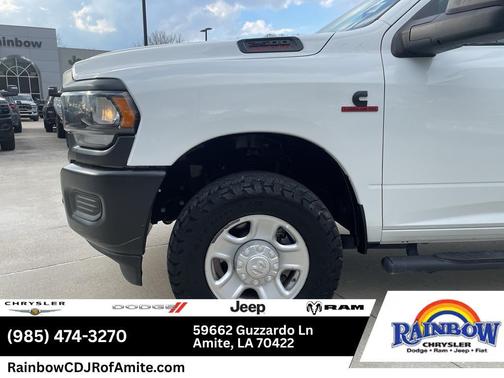 Bright White Clearcoat 2023 RAM 2500 Tradesman