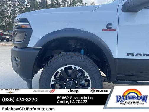 Bright White Clearcoat 2026 RAM 2500 Rebel/Power Wagon