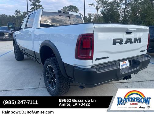 Bright White Clearcoat 2026 RAM 2500 Rebel/Power Wagon