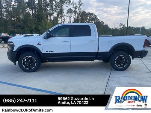 Bright White Clearcoat 2026 RAM 2500 Rebel/Power Wagon