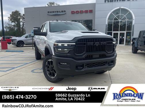 Bright White Clearcoat 2026 RAM 2500 Rebel/Power Wagon