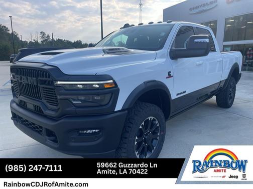 Bright White Clearcoat 2026 RAM 2500 Rebel/Power Wagon