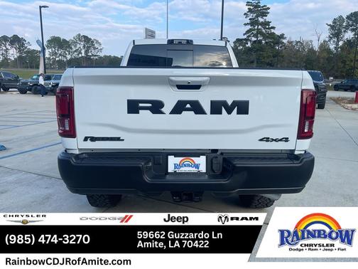 Bright White Clearcoat 2026 RAM 2500 Rebel/Power Wagon