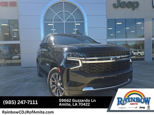 Black 2024 Chevrolet Tahoe LS