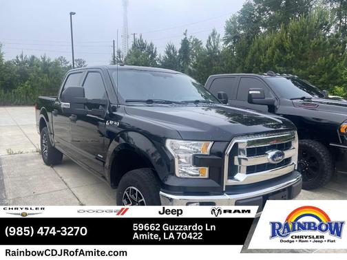 Shadow Black 2017 Ford F-150 XLT