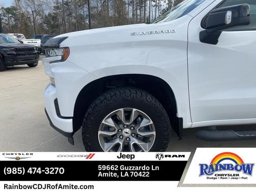 Summit White 2020 Chevrolet Silverado 1500 RST