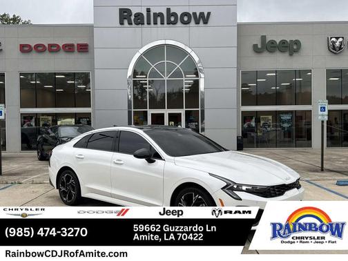 Snow White Pearl 2025 Kia K5 GT-Line
