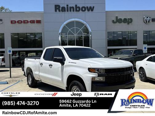 Summit White 2019 Chevrolet Silverado 1500 WT
