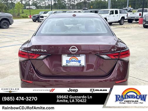 Rosewood Metallic 2024 Nissan Sentra SV