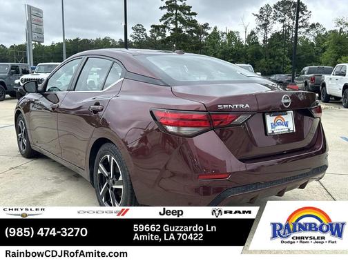 Rosewood Metallic 2024 Nissan Sentra SV