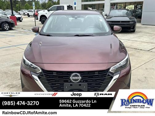 Rosewood Metallic 2024 Nissan Sentra SV
