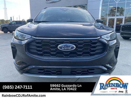 Agate Black Metallic 2024 Ford Escape ST-Line