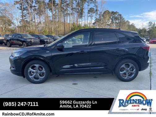 Agate Black Metallic 2024 Ford Escape ST-Line