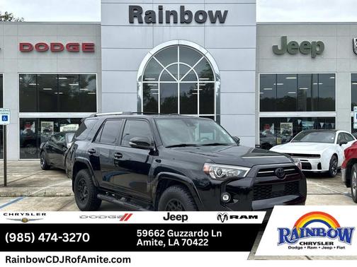 Midnight Black Metallic 2023 Toyota 4Runner SR5 Premium