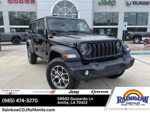 Black Clearcoat 2026 Jeep Wrangler Sport