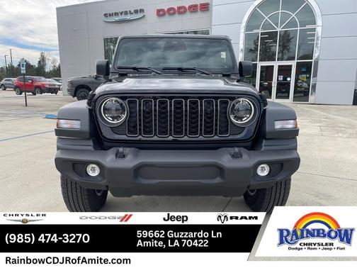 Black Clearcoat 2026 Jeep Wrangler Sport