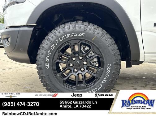 Bright White Clearcoat 2026 RAM 1500 Rebel