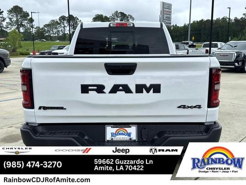 Bright White Clearcoat 2026 RAM 1500 Rebel