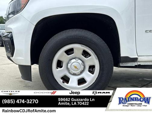 Summit White 2022 Chevrolet Colorado WT