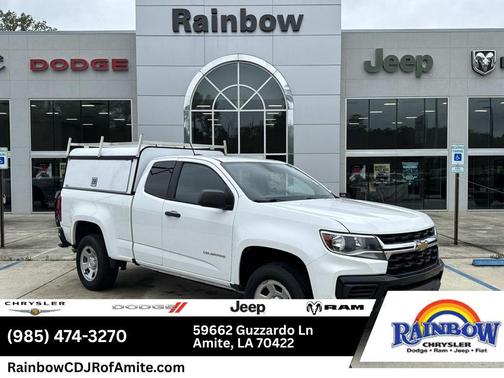 Summit White 2022 Chevrolet Colorado WT
