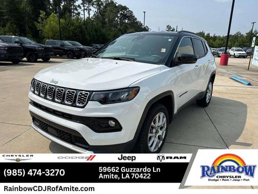 Bright White Clearcoat 2025 Jeep Compass Limited