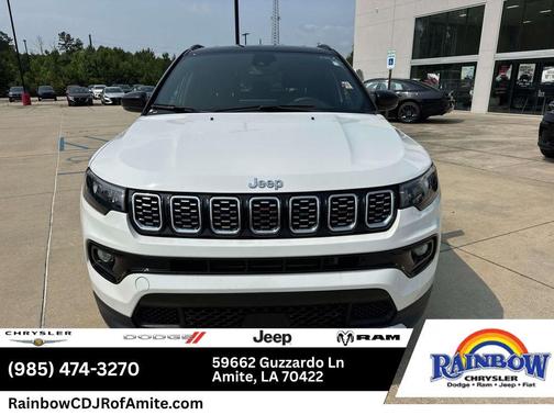 Bright White Clearcoat 2025 Jeep Compass Limited