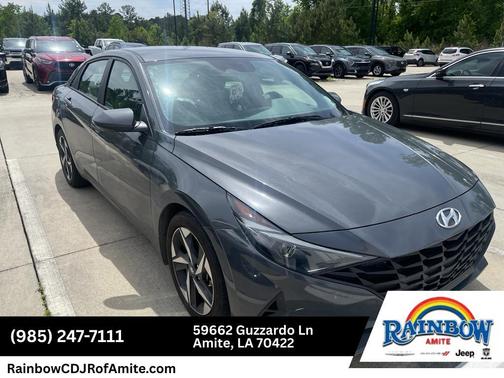 Gray 2023 Hyundai ELANTRA SEL