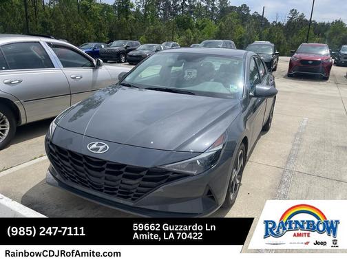 Gray 2023 Hyundai ELANTRA SEL