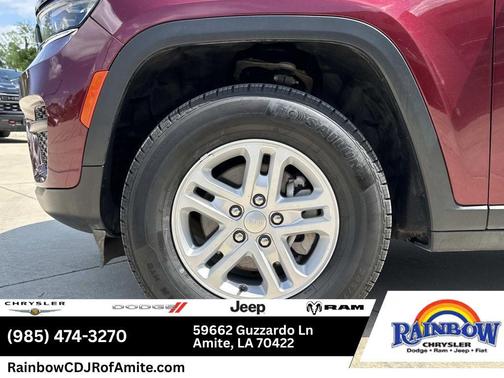 Velvet Red Pearlcoat 2024 Jeep Grand Cherokee Laredo