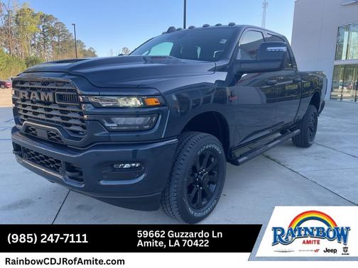 Blue Metallic 2026 RAM 2500 Black Express